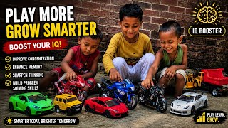 Fun Playtime That Boosts Creativity &amp; Learning #KidsPlaying #ToyCars