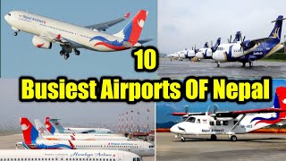 🛫✈️10 Busiest Airports OF Nepal || Airports in Nepal || vigyan khabar screenshot 1