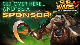 SPONSORSHIPS NOW OPEN FOR SUB WARS V | Dota 2 India [Hindi/ENG] #subwars screenshot 5