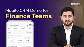 telecrm Mobile CRM Demo | Lead Management for Finance Teams