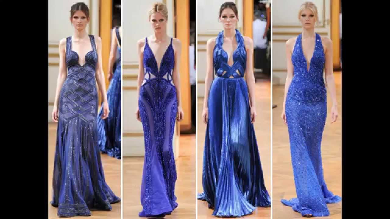 modelos de vestidos longos azul royal