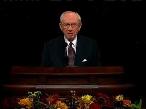 LDS (Mormon) President Gordon B. Hinckley After 9/11 - Pt. 1