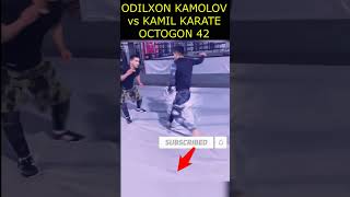 ODILXON KAMOLOV vs KAMIL KARATE OCTOGON 42 #shorts