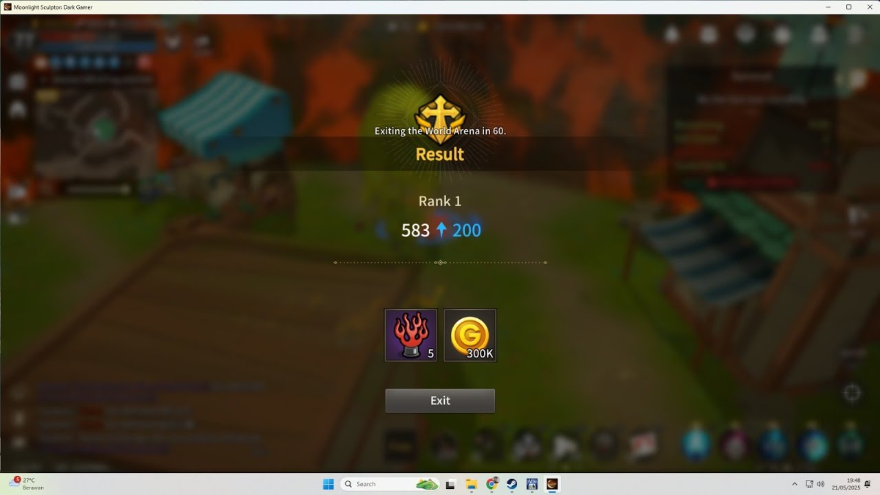 Moonlight Sculptor  World Arena [Asia 5- Kaew]