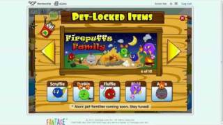 Fantage pet locked items! 4