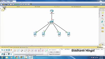 How to create VLAN on cisco switch in packet tracer