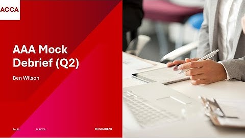 AAA Pre-December 2025 Mock Debrief (Q2)