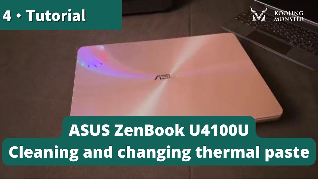Speed Up Your ASUS ZenBook U4100U Prevent Overheating With Dust