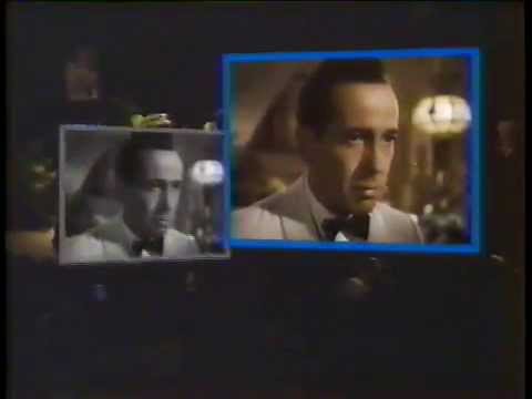 Casablanca 1988 WTBS World Color Premiere Promo # 2