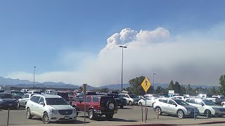 416 Fire from Bayfield Colorado - 6/11/2018