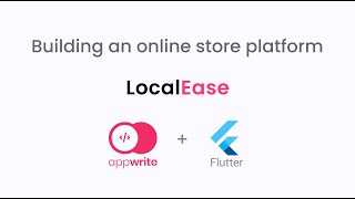 Building an online store using Flutter and Appwrite - LocalEase Profile