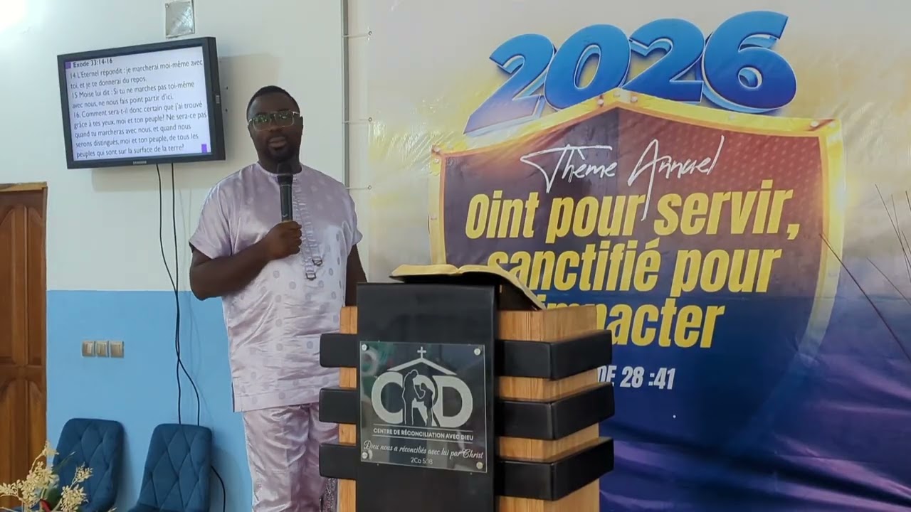 La présence qui distingue le peuple de Dieu. Rev Dr Hervé-Guy Nyobe 