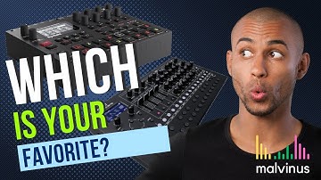 Roland SH-4d vs Elektron SYNTAKT | Same tune with each of them