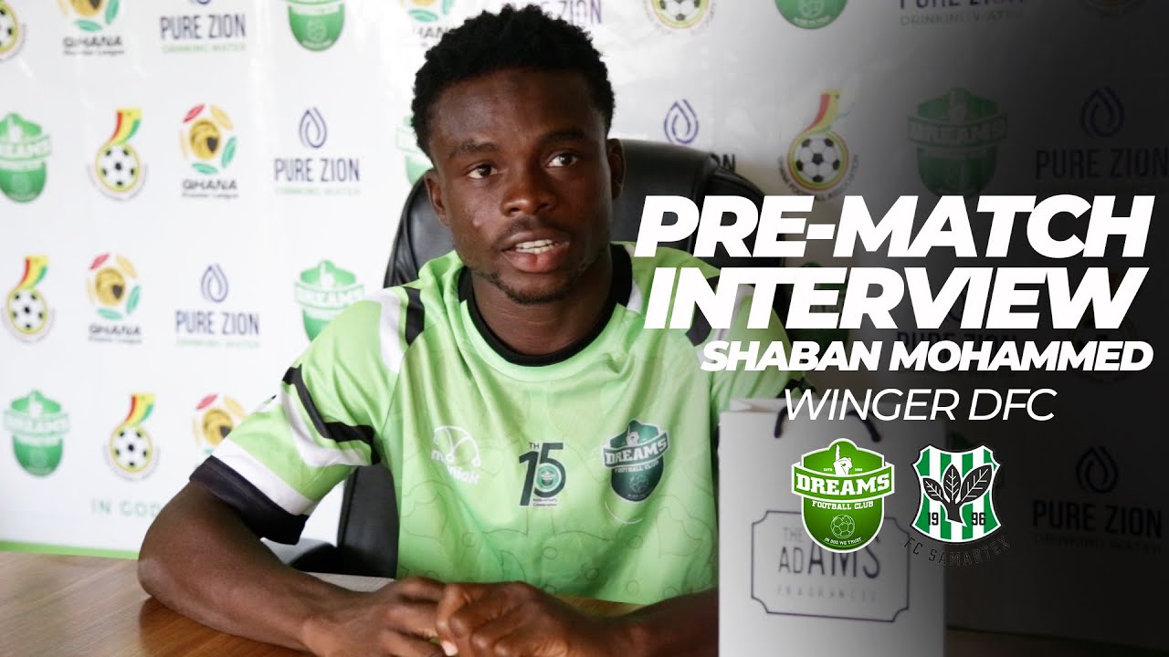 Shaban Rind PRE MATCH INTERVIEW | SHABAN MOHAMMED | DREAMS VS SAMARTEX SHABAN - YouTube