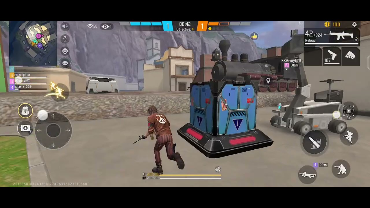 Just miss fight free fire game simulation