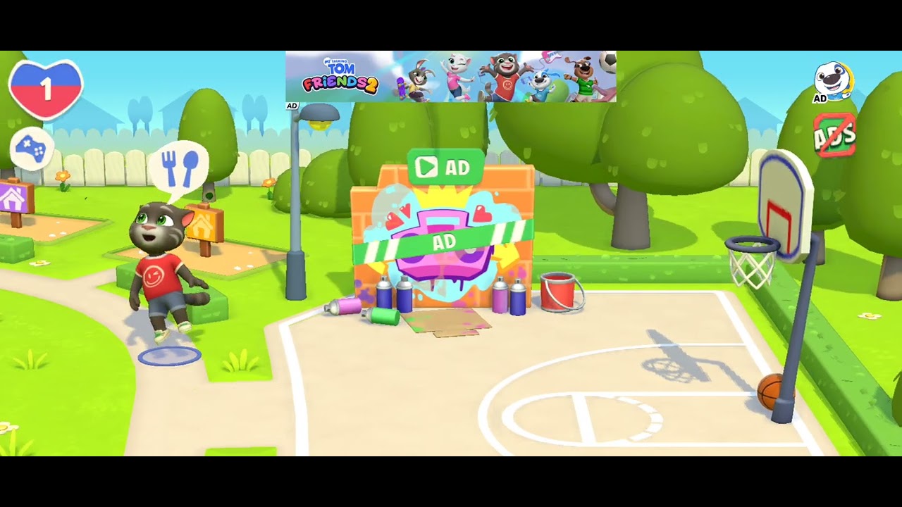 My talking Tom 2 funny short video