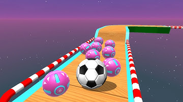 Sky Rolling Balls - All Levels Gameplay Android, iOS ( Level 1017 - 1024 )