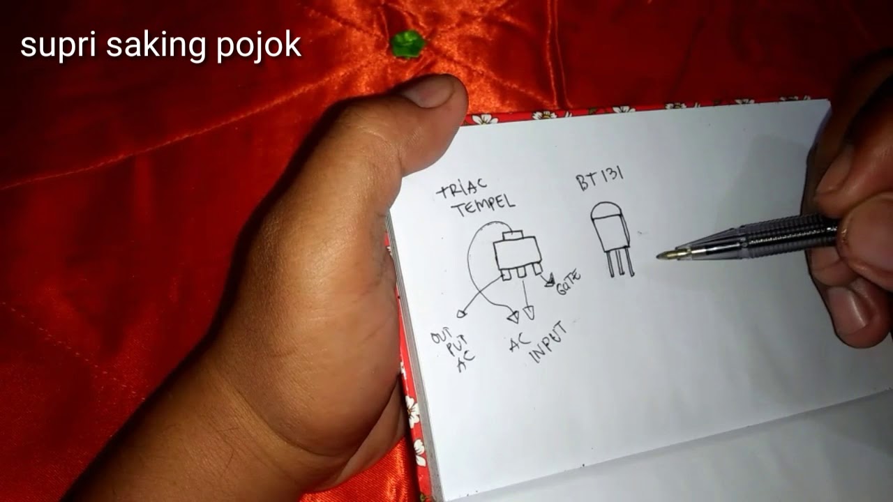 GANTI TRIAC TEMPEL PAKAI BT131