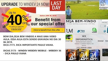 DICAS 2173 WINDEV WEBDEV MOBILE WEBDEV 36 DICA PAULO VIANA