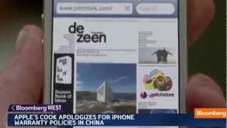 Why Is Apple CEO Tim Cook Apologizing to the Chinese?
