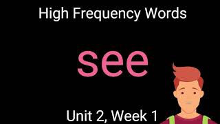Unit 2, Week 1 - High Frequency Words - Benchmark Advance - 2nd Grade