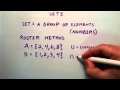 Intermediate Algebra: Understanding Sets