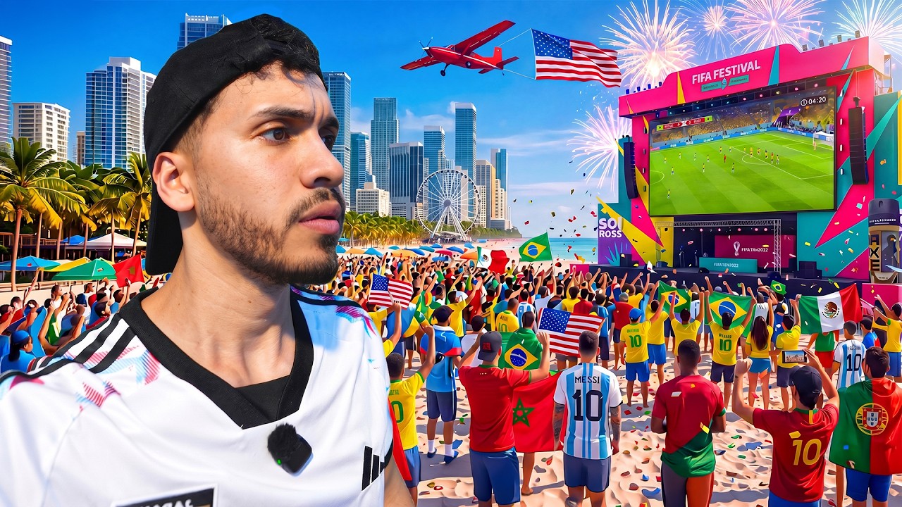 Así se vive el MUNDIAL en ESTADOS UNIDOS | Miami 🇺🇸