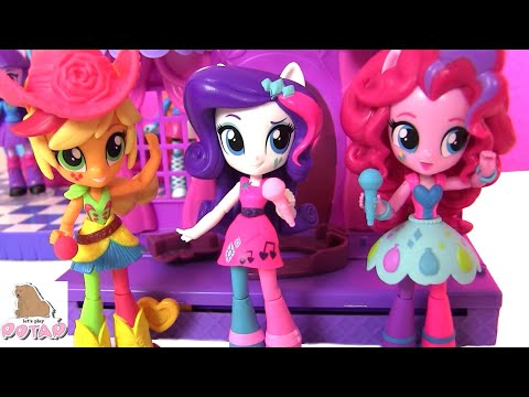 Рарити что то задумала! Май Литл Пони - Экверстия Герлз - истории игрушек для детей!