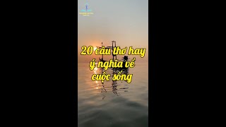 20 Câu Thơ Ý Nghĩa Về Cuộc Sống Nghe Mà Thấm I Radio 21H Thông Điệp Cuộc Sống