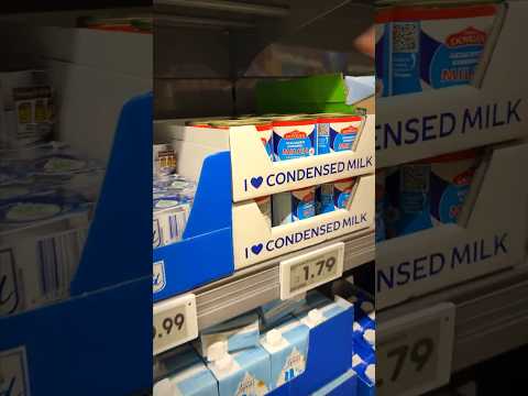 حليب مكثف محل ى للناس يلي بأوروبا و بأقل من 3 يورو بسس حلويات حليب مكثف محلى ماركت 