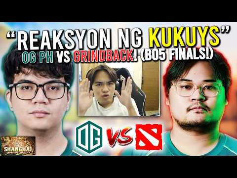 "WATCH PARTY with KUKUYS!"🔥 - OG vs GRINDBACK! (BO5 GRANDFINALS!) - TI15 SEA QUALIFS DOTA 2