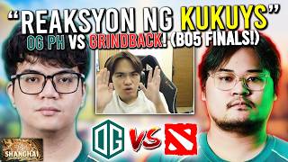 "WATCH PARTY with KUKUYS!"🔥 - OG vs GRINDBACK! (BO5 GRANDFINALS!) - TI15 SEA QUALIFS DOTA 2
