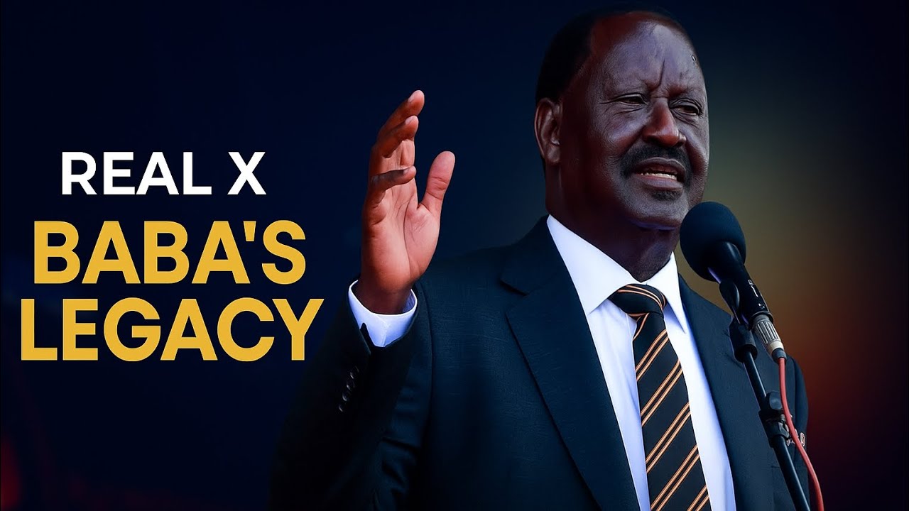Real X - BABA'S LEGACY (Raila tribute song)Official music video