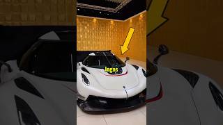 Why do some Koenigsegg have two Logos