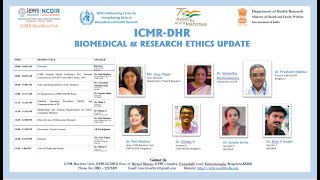 ICMR-DHR Biomedical & Research Ethics Update ,18th May 2022