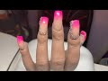 Watch Me Work | Beginner Acrylic Nails