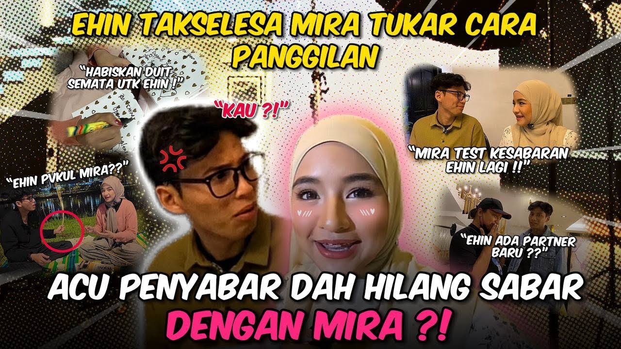 MIRA TEST KESABARAN EHIN LAGI SEKALI?!! ADA ORG KETIGA DLM CONTENT ACURA!! VITAMIN ACURA TEPI TASIK!