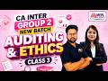 CA Inter New Batch | AUDITING &amp; ETHICS - Class 3 | MEPL Classes