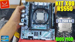 KIT XEON X99 DE R$550 DO ALIEXPRESS COM BIOS MOD? ATIVANDO SECURE BOOT E TPM 2.0...