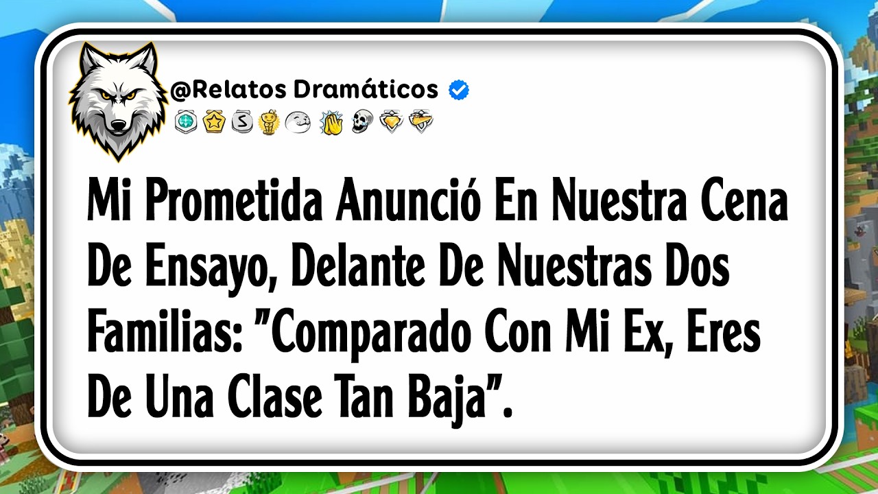 Mi Prometida Anunció En Nuestra Cena De Ensayo: 