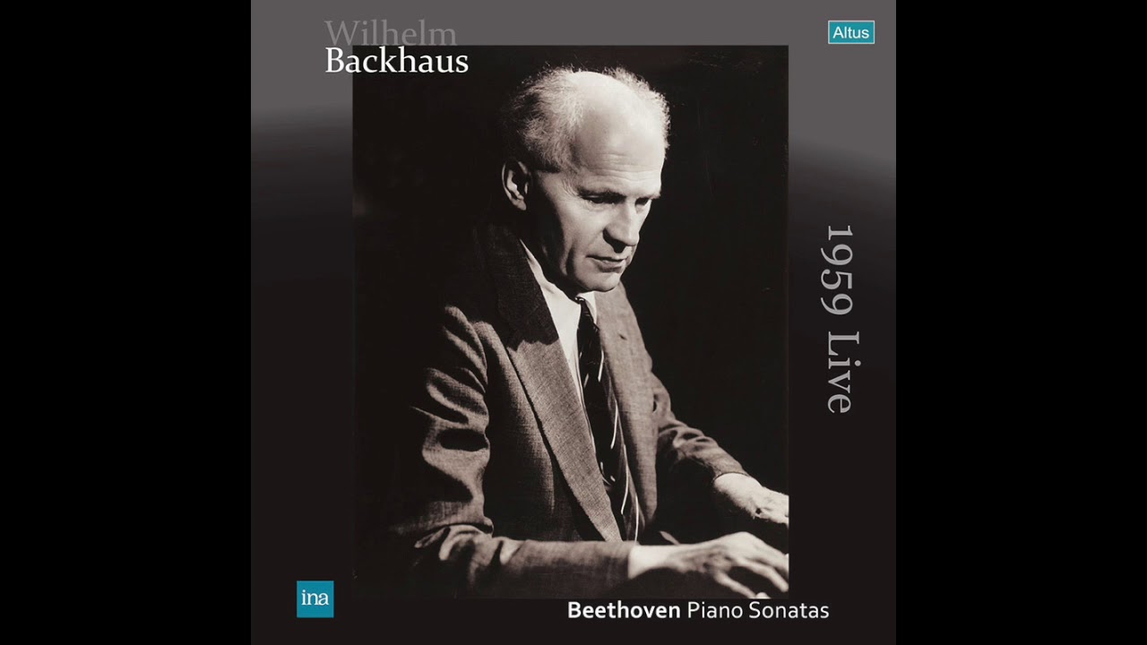 バックハウス、ブサンソン・リサイタル1959/ベートーヴェン：ピアノ・ソナタ6番Op.10-2、7番Op.10-3、14番Op.27-2 「月光」  、29番Op.106 「ハンマークラヴィーア」