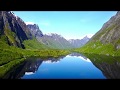 Drone  - The scenic Eikesdalen in Norway