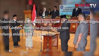 onlinetv tegas.co DPRD Wakatobi Gelar Paripurna PAW Anggota DPRD Dari PAN