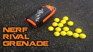 EXPLODING NERF RIVAL GRENADE MOD! | Walcom S7