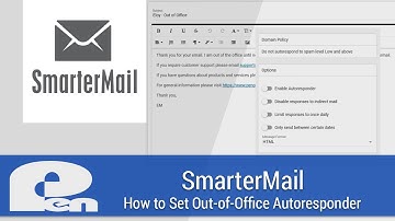 How to Set Out-of-Office Autoresponder in SmarterMail