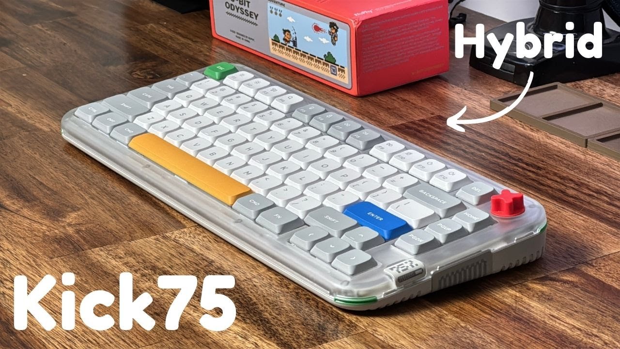 They Did It Again, Hybrid Profile Keyboard - NuPhy Kick75
