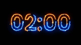 2 Minute Timer - 120 Seconds Timer - Clean & Simple Electric