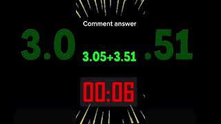 Challenge Decimal 😱#maths #shorts #education #mathstricks #trending #tricks