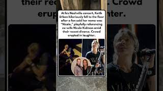 Keith Urban has wild reaction to fan telling him her name is ‘Nicole’ following Nicole Kidman split