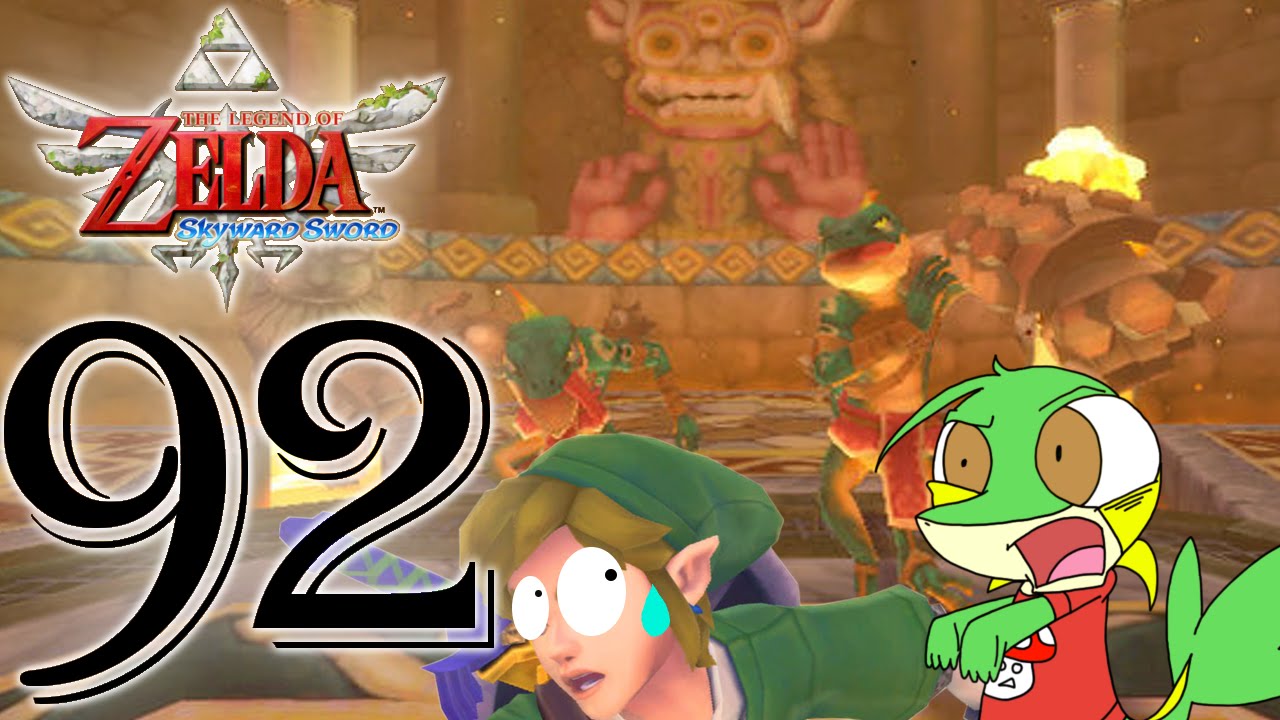 Skyward Sword (OLD/BLIND) - PART 92 - Protect the Bitch!